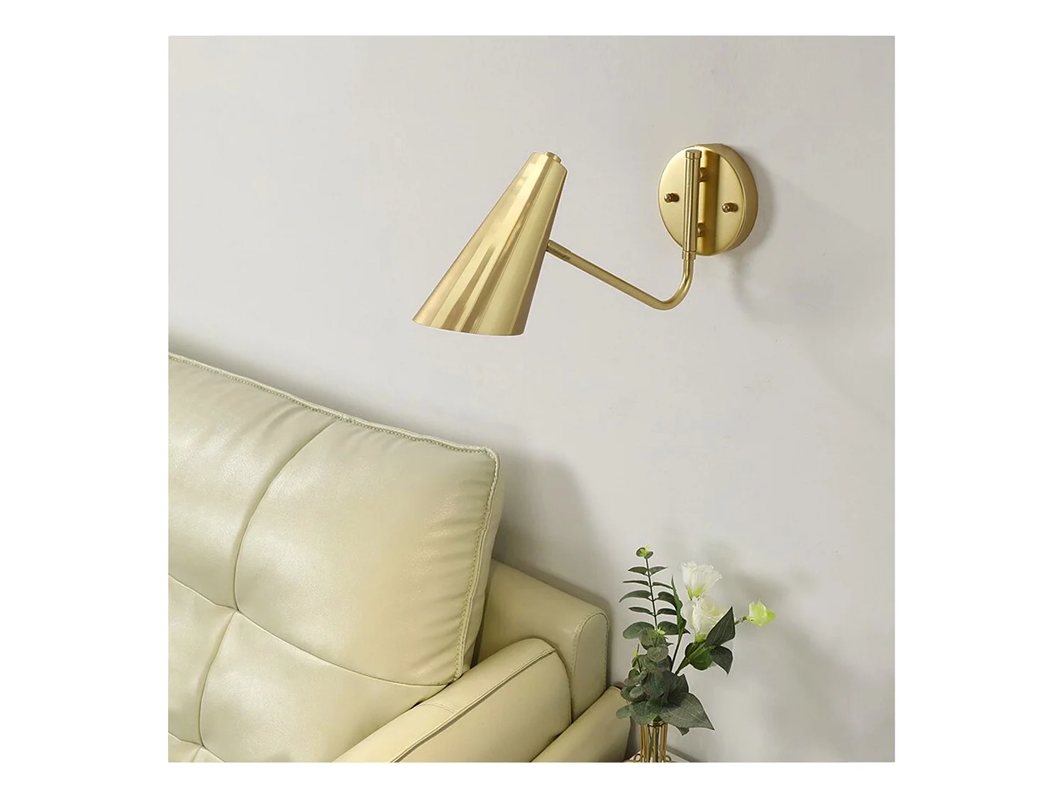 Lâmpada De Parede Toolight App1138-1W Gold