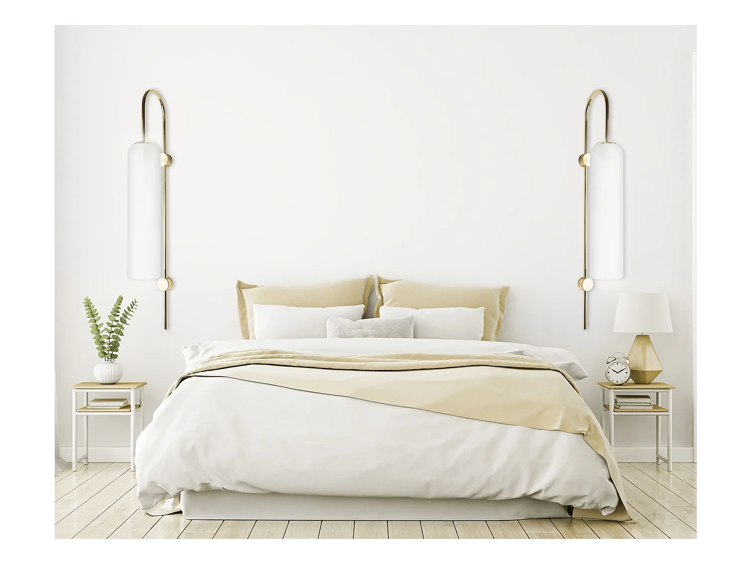 Wandlamp Toolight App664-1W Gold