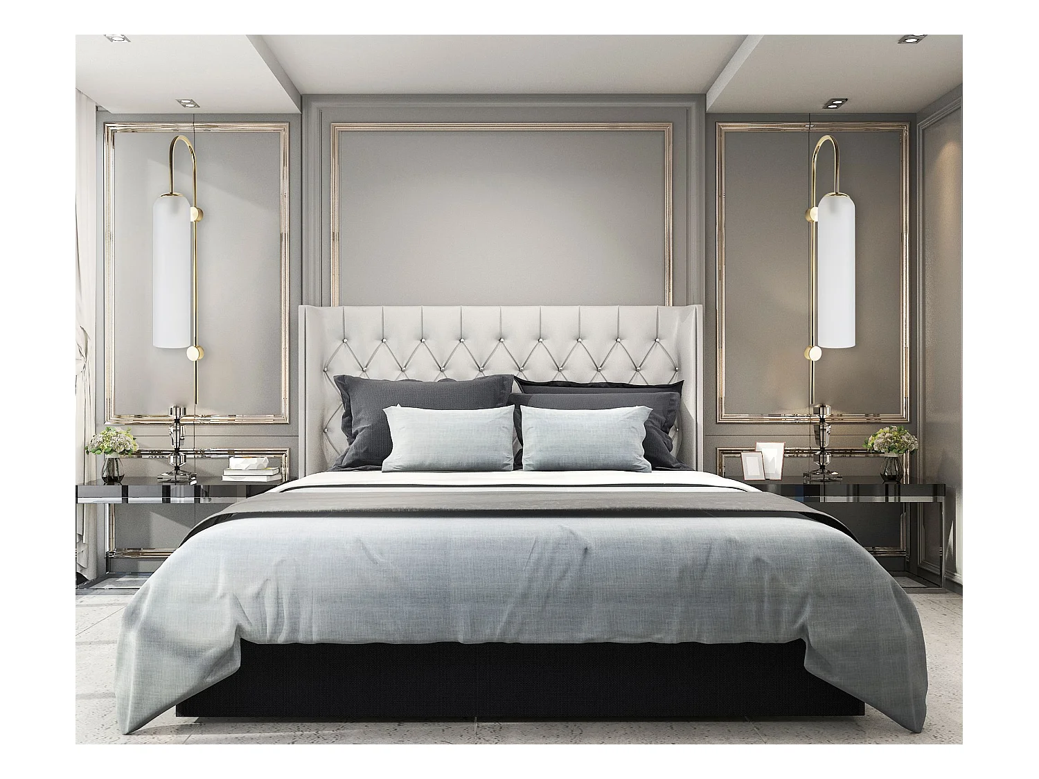 Wandlamp Toolight App664-1W Gold