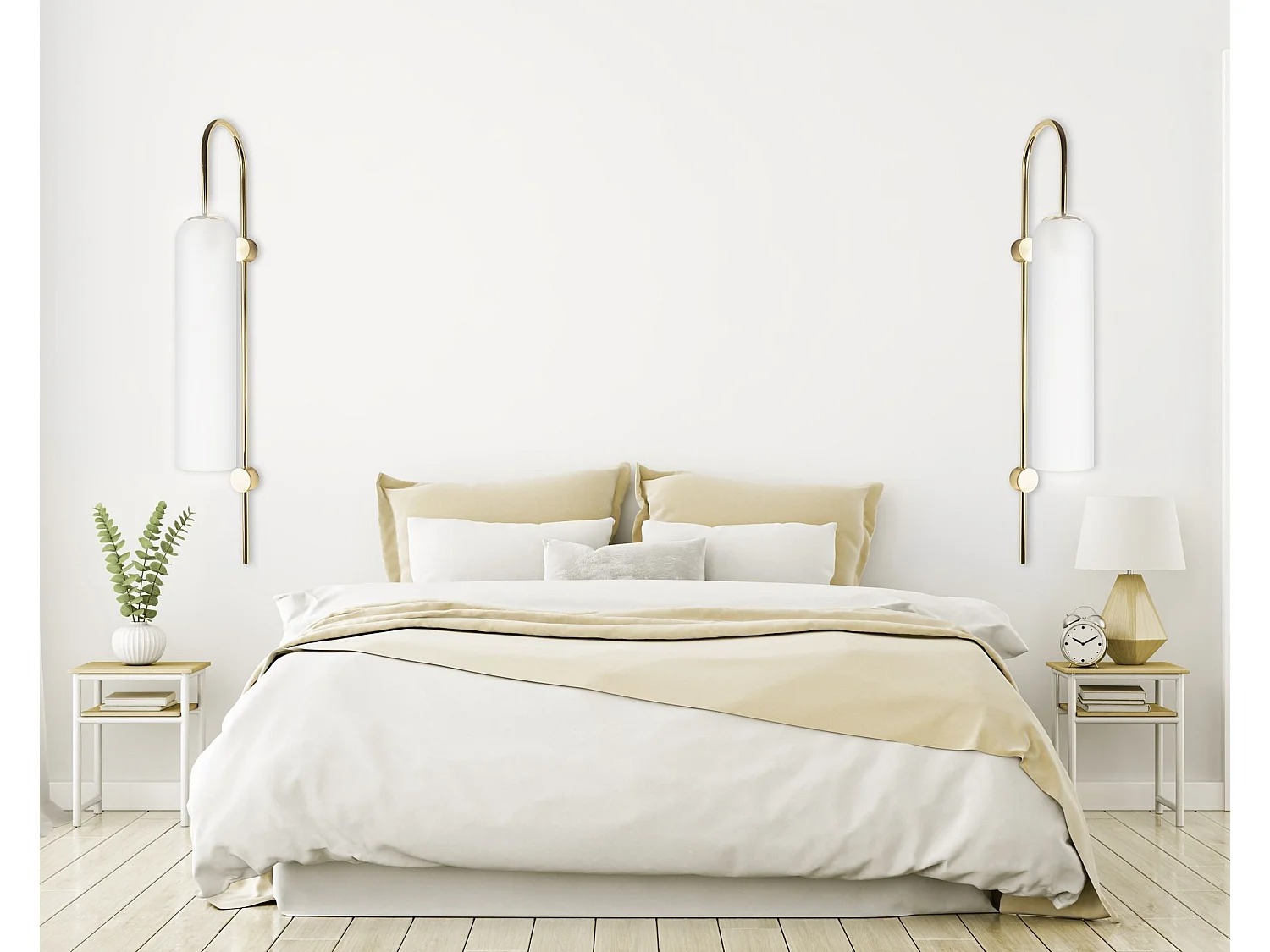 Lampada Da Parete Toolight App664-1W Gold