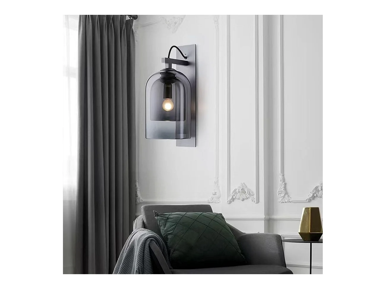 Applique Murale Toolight App1207-1W Black