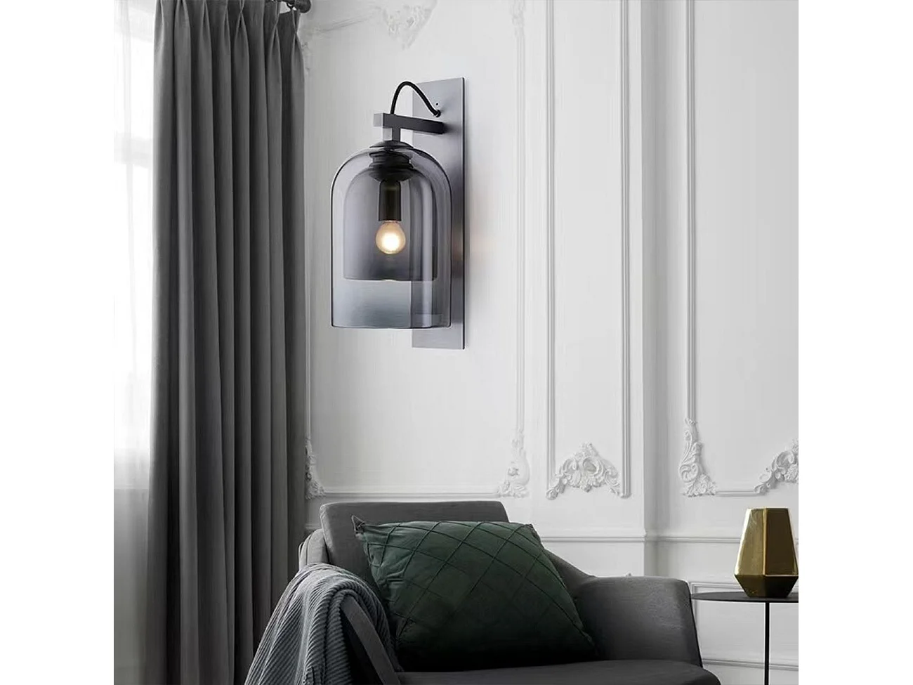 Applique Murale Toolight App1207-1W Black