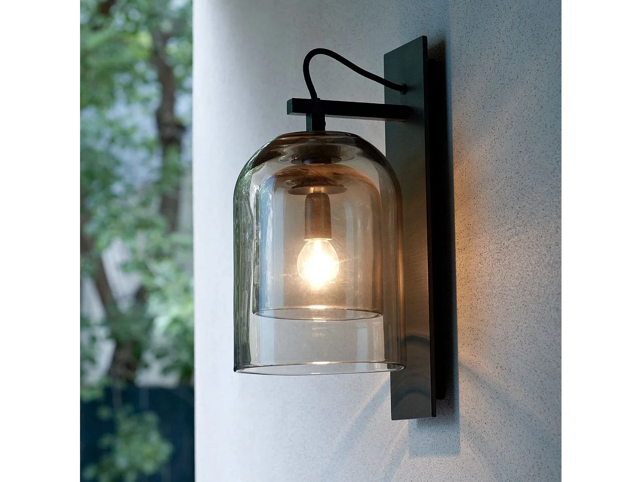 Toolight APP1207-1W væglampe sort 26X12X26CM