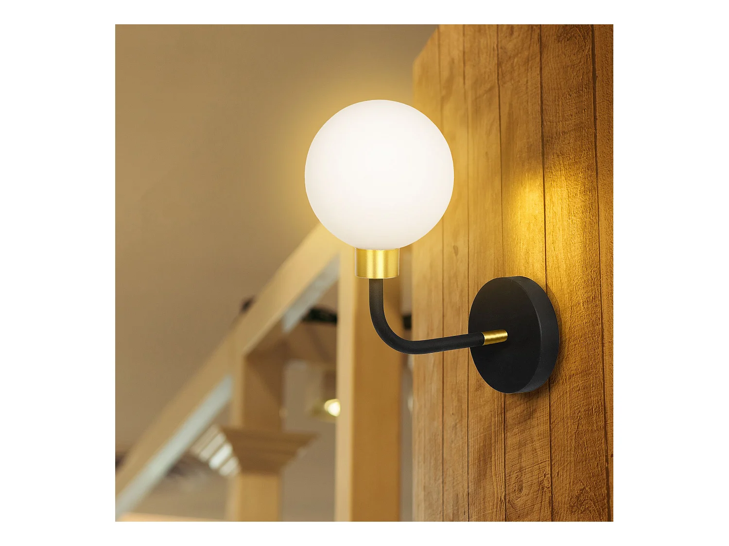 Applique Murale Toolight App1301-1W Black