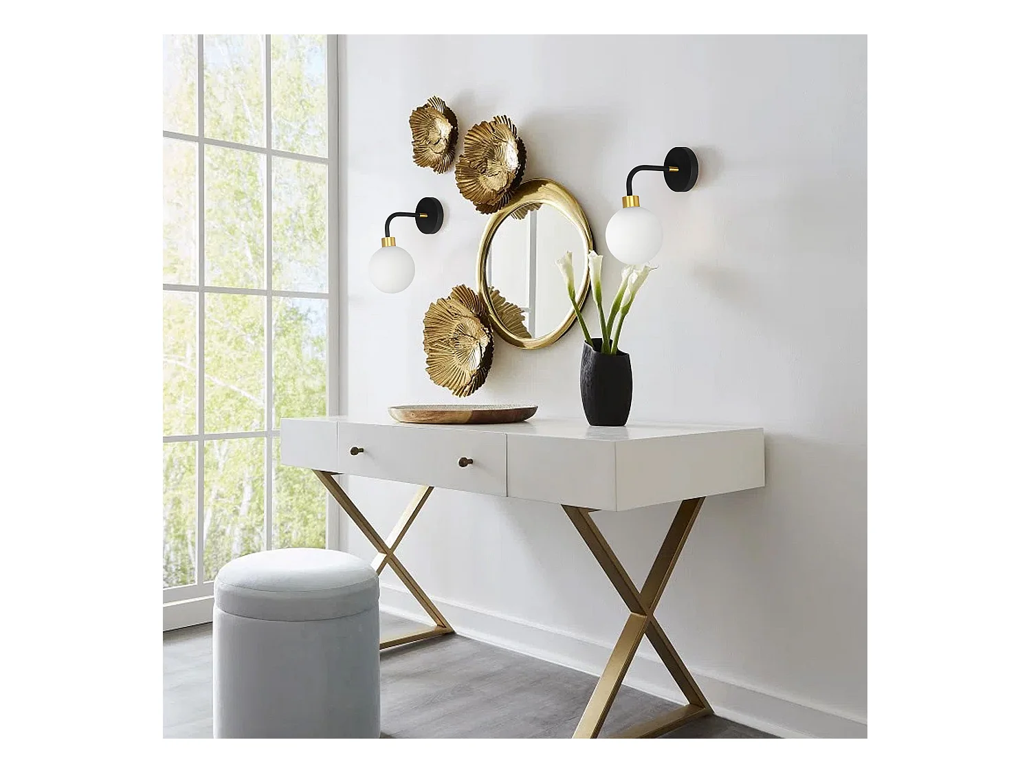 Applique Murale Toolight App1301-1W Black