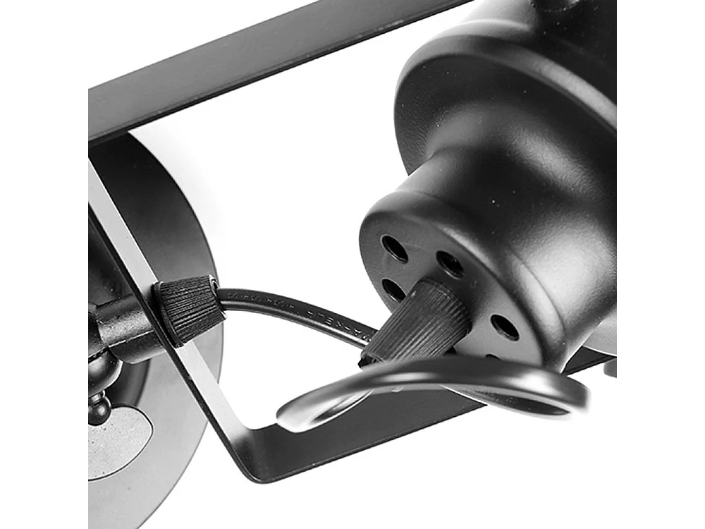 Applique Murale Toolight App486-1C Black