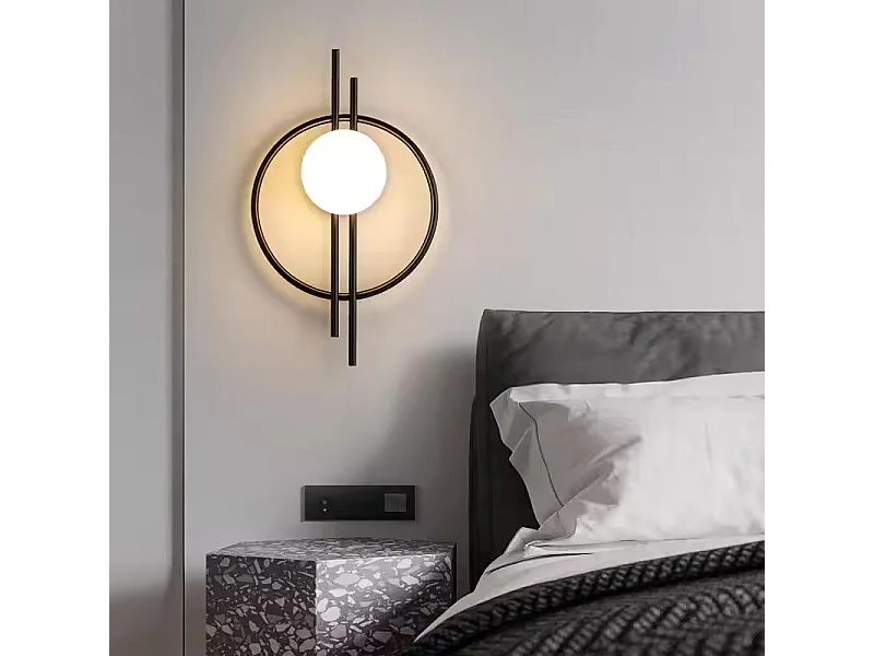 Lámpara De Pared Toolight App1435-W Black