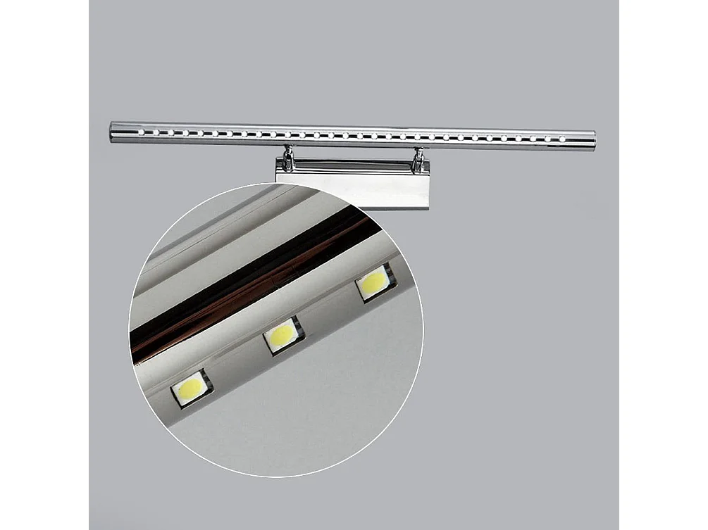 Applique Murale Toolight Led App362-1W 55Cm Chrome