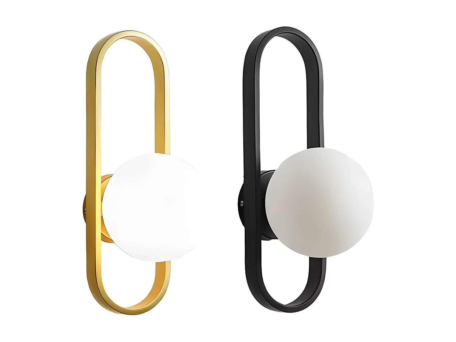 Wandlampe Toolight App1756-1W Brush Gold White