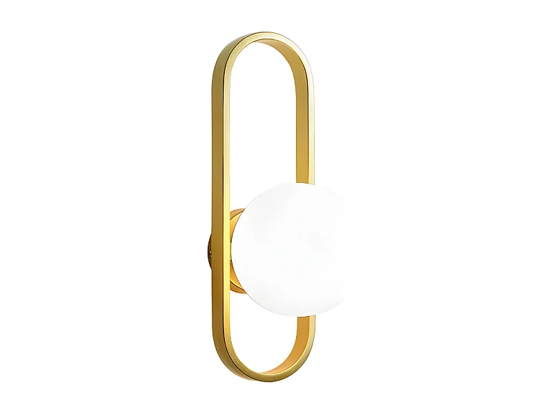 Applique Murale Toolight App1756-1W Brush Gold White