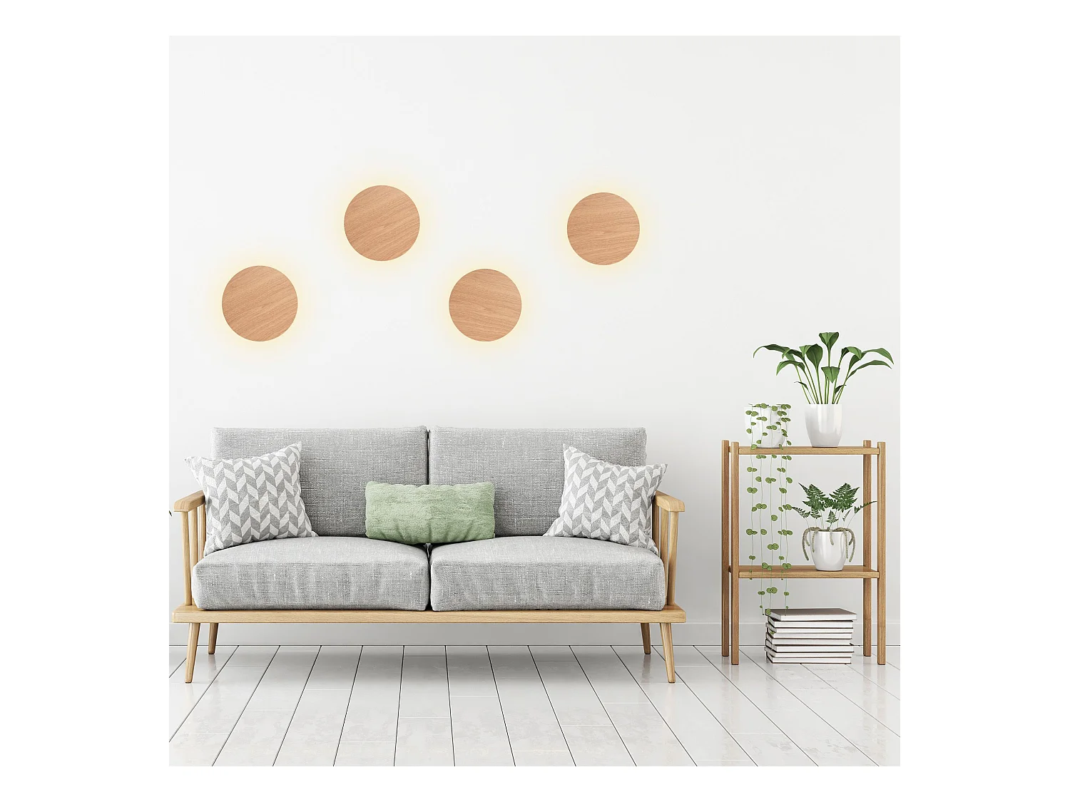 Applique Murale Toolight App1405-W Beige