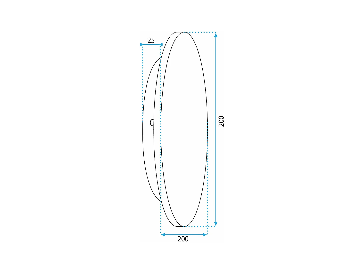 Applique Murale Toolight App1405-W Beige