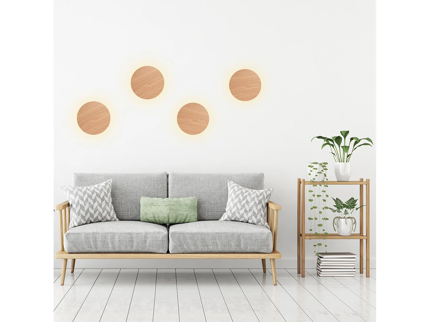 Applique Murale Toolight App1405-W Beige