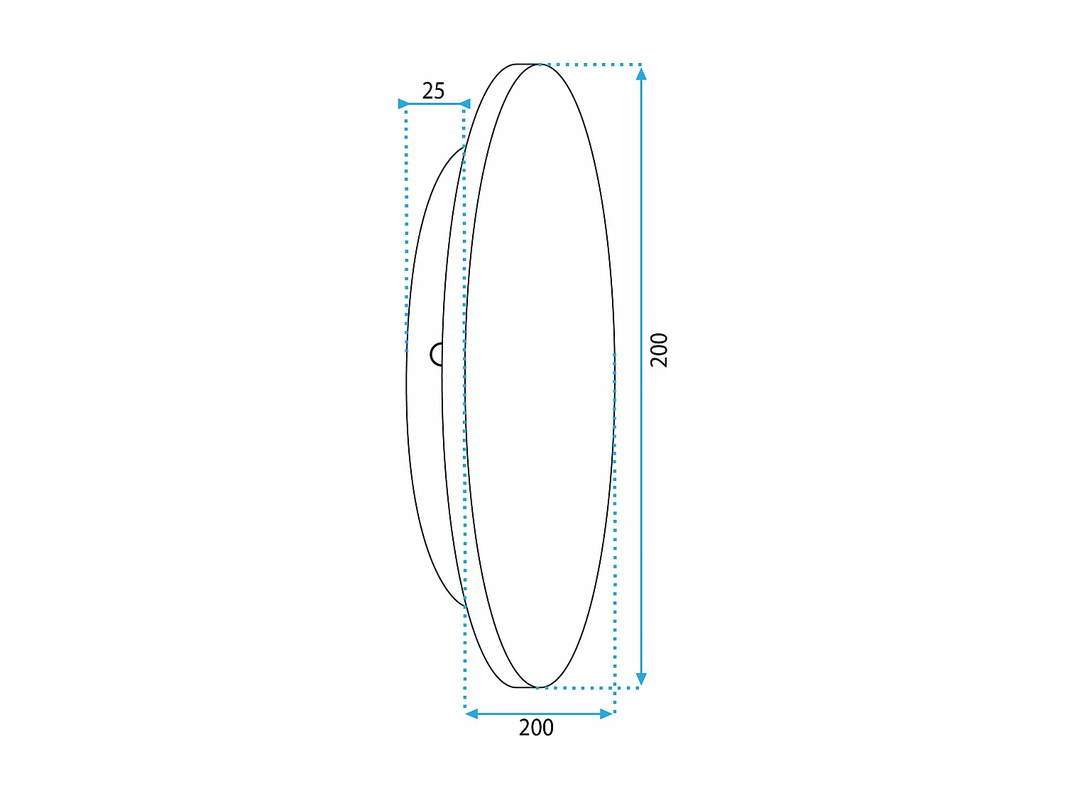 Applique Murale Toolight App1405-W Beige