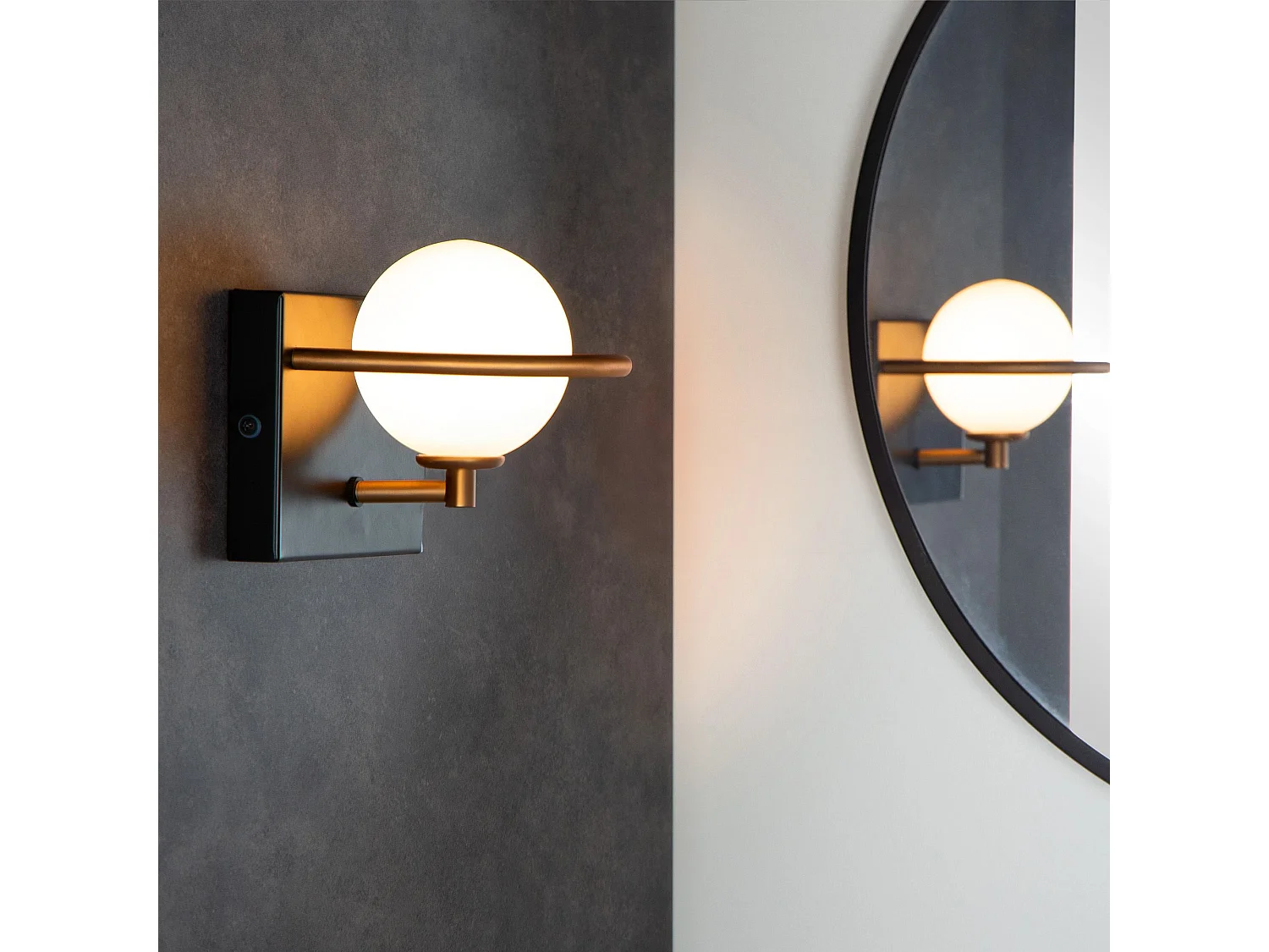 Applique Murale Toolight App1300-1W Black