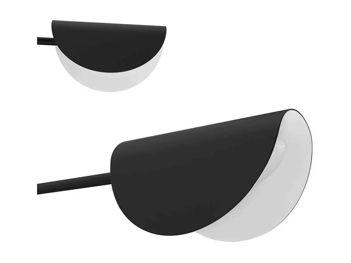 Lâmpada De Parede Toolight App1262-1W Black