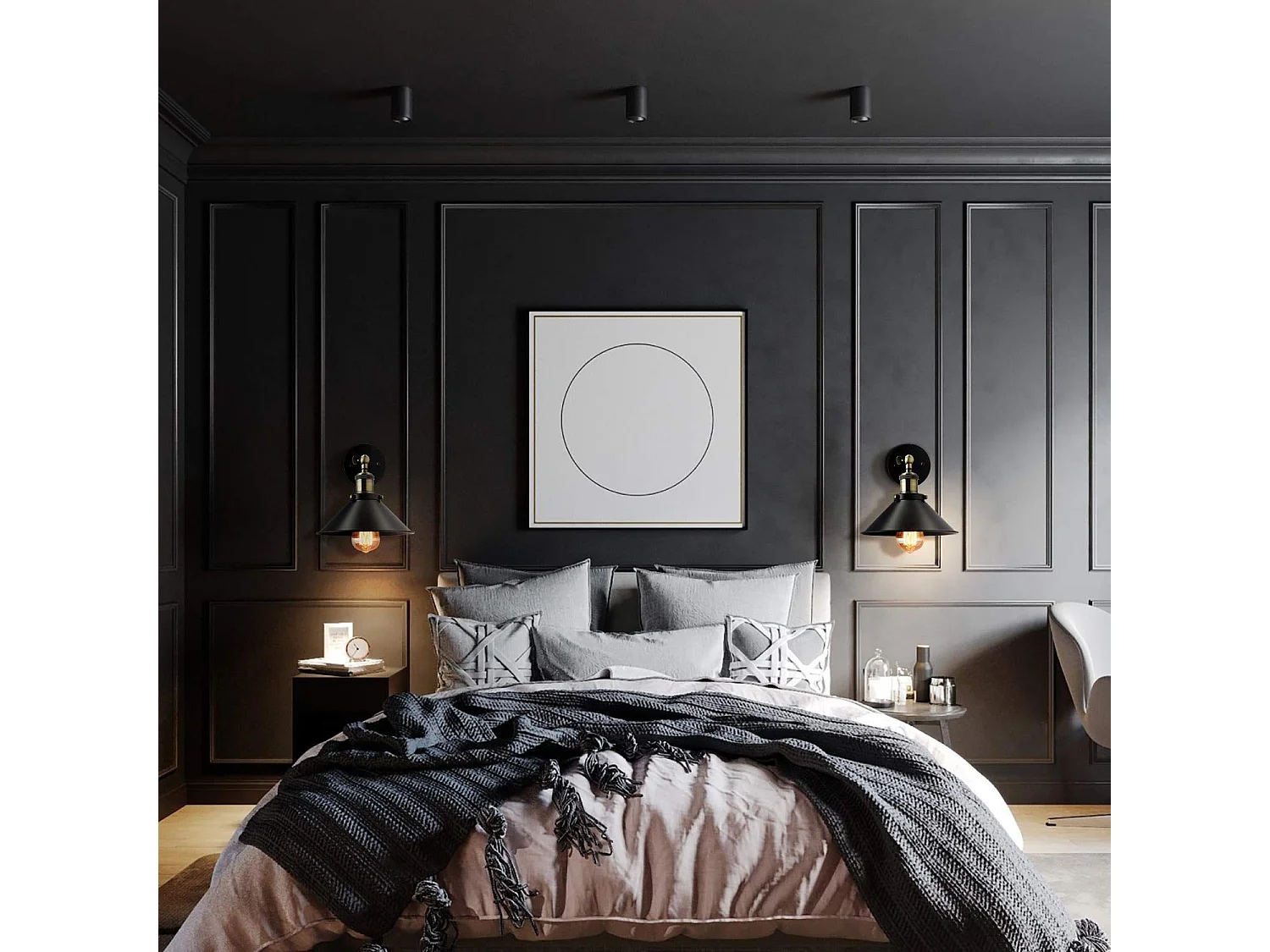 Applique Murale Toolight App197-1W Porto White