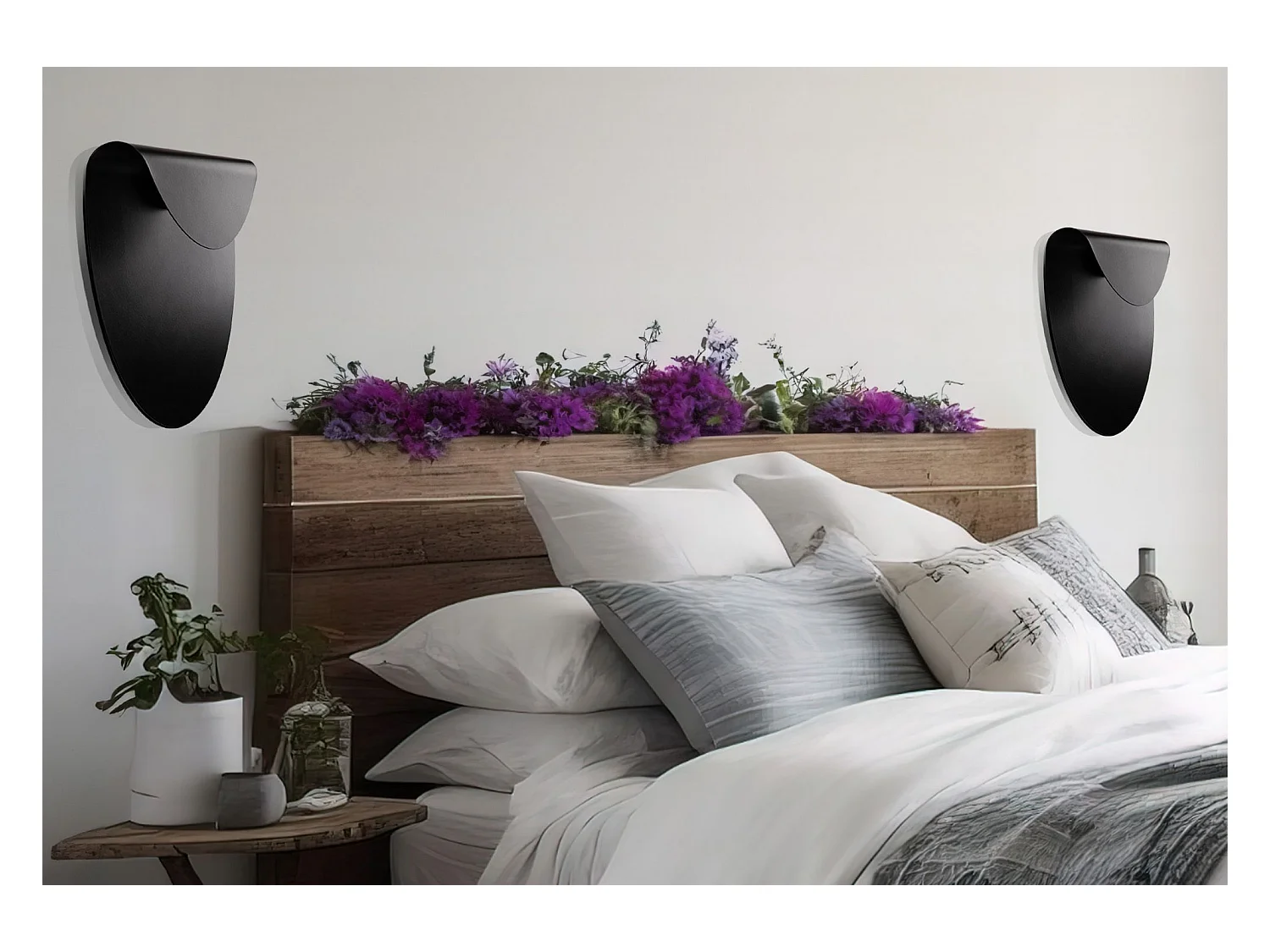 Applique Murale Toolight App1429-W Black