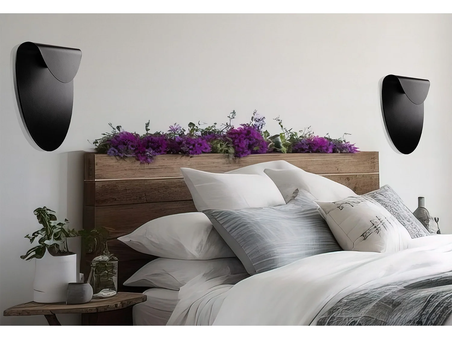 Applique Murale Toolight App1429-W Black