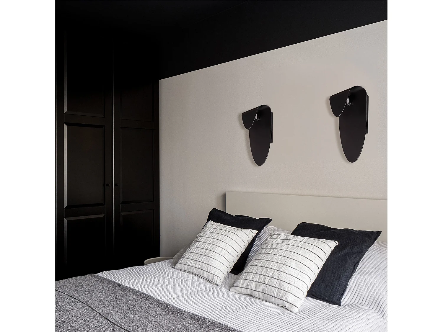 Applique Murale Toolight App1429-W Black