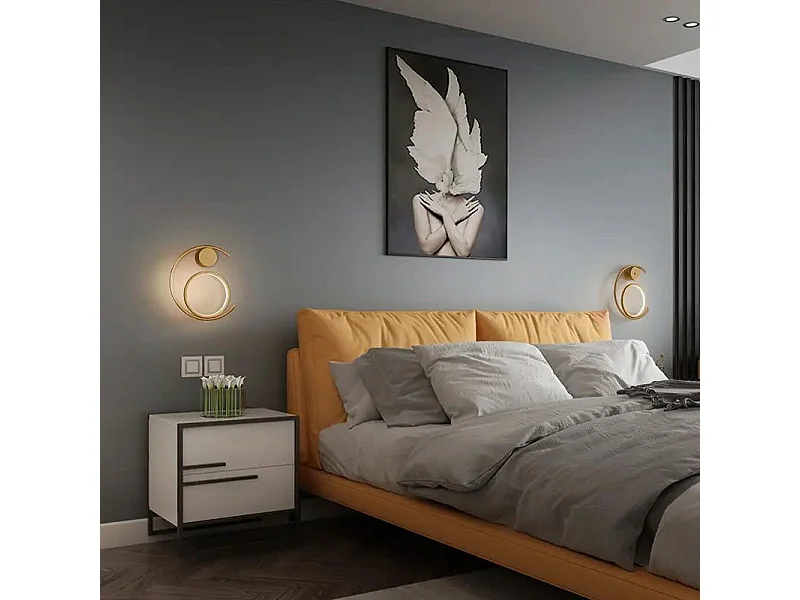 Applique Murale Toolight Led App1143-W Gold