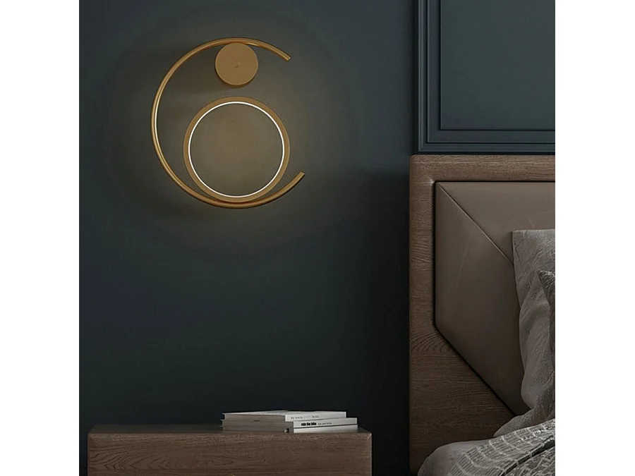 Applique Murale Toolight Led App1143-W Gold