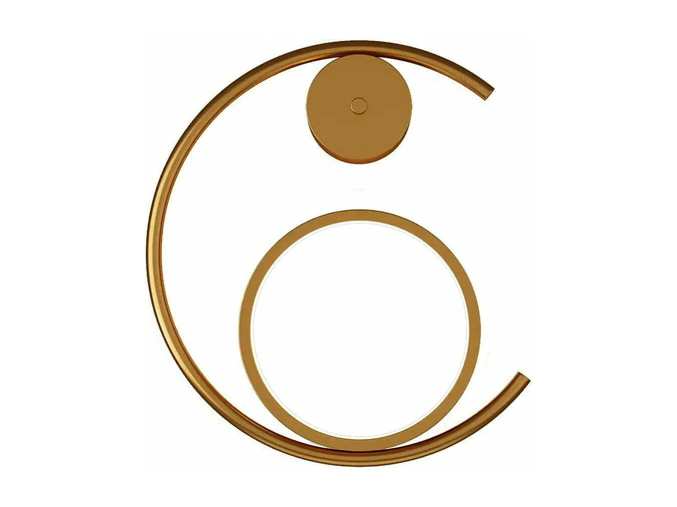 Lampada Da Parete Toolight Led App1143-W Gold