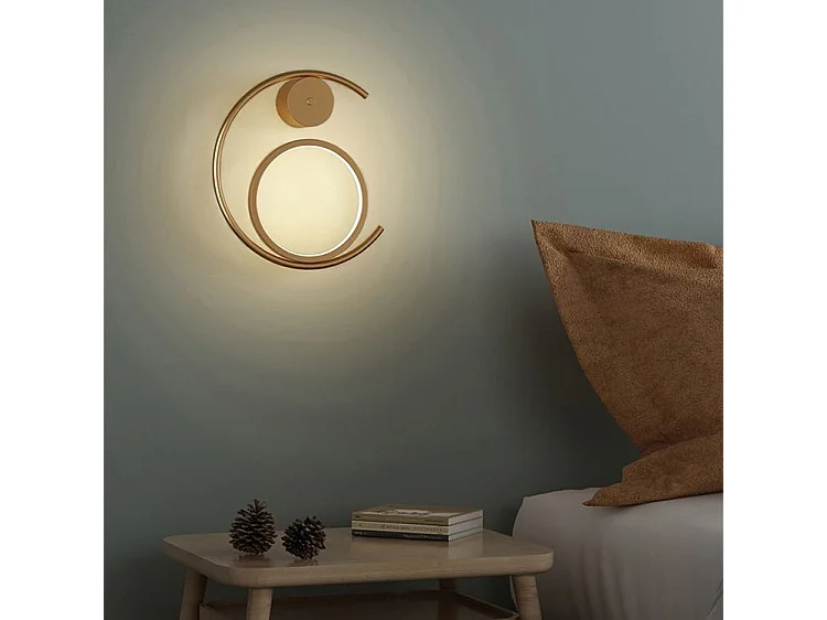 Lampada Da Parete Toolight Led App1143-W Gold