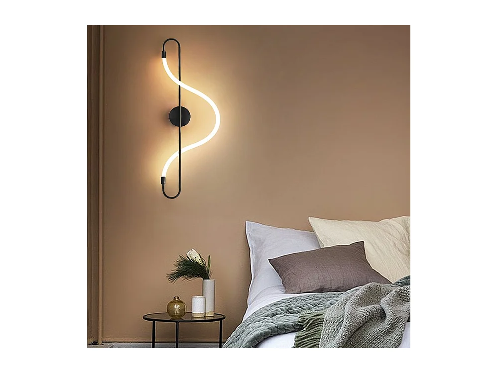 Applique Murale Toolight Led App857-W Long Black