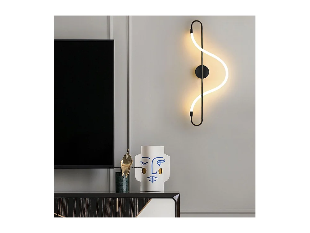 Applique Murale Toolight Led App857-W Long Black