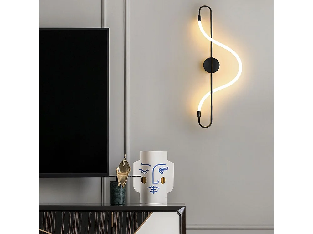 Applique Murale Toolight Led App857-W Long Black