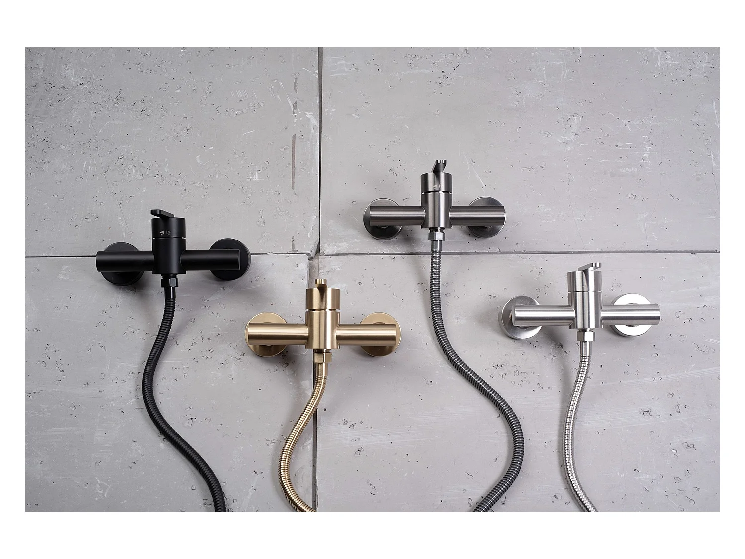 Robinet De Douche Rea Ontario Js-11804Bg Brush Gold