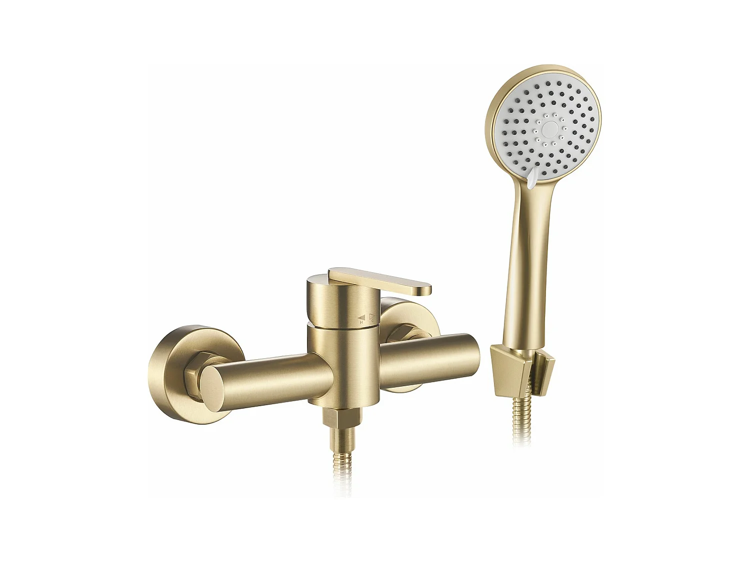 Torneira Para Chuveiro Rea Ontario Js-11804Bg Brush Gold