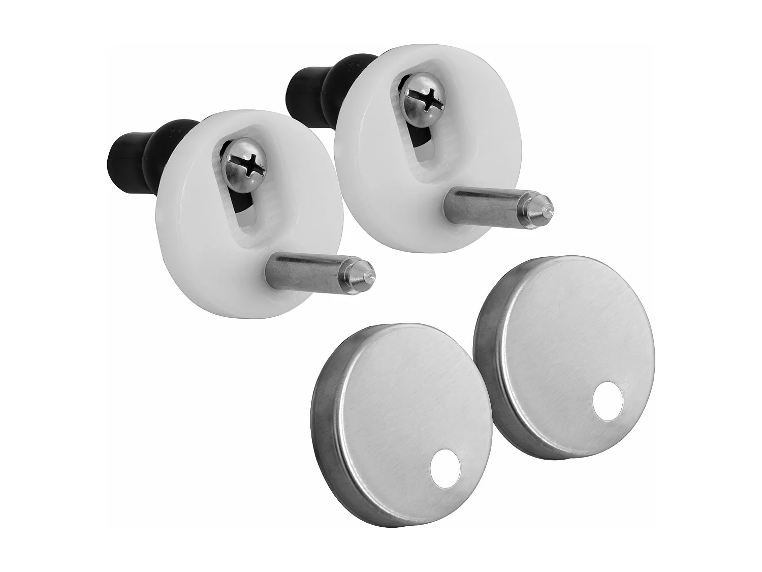 Toiletzitting Rea C003 Granit Shiny Duroplast/Slim/Zm White