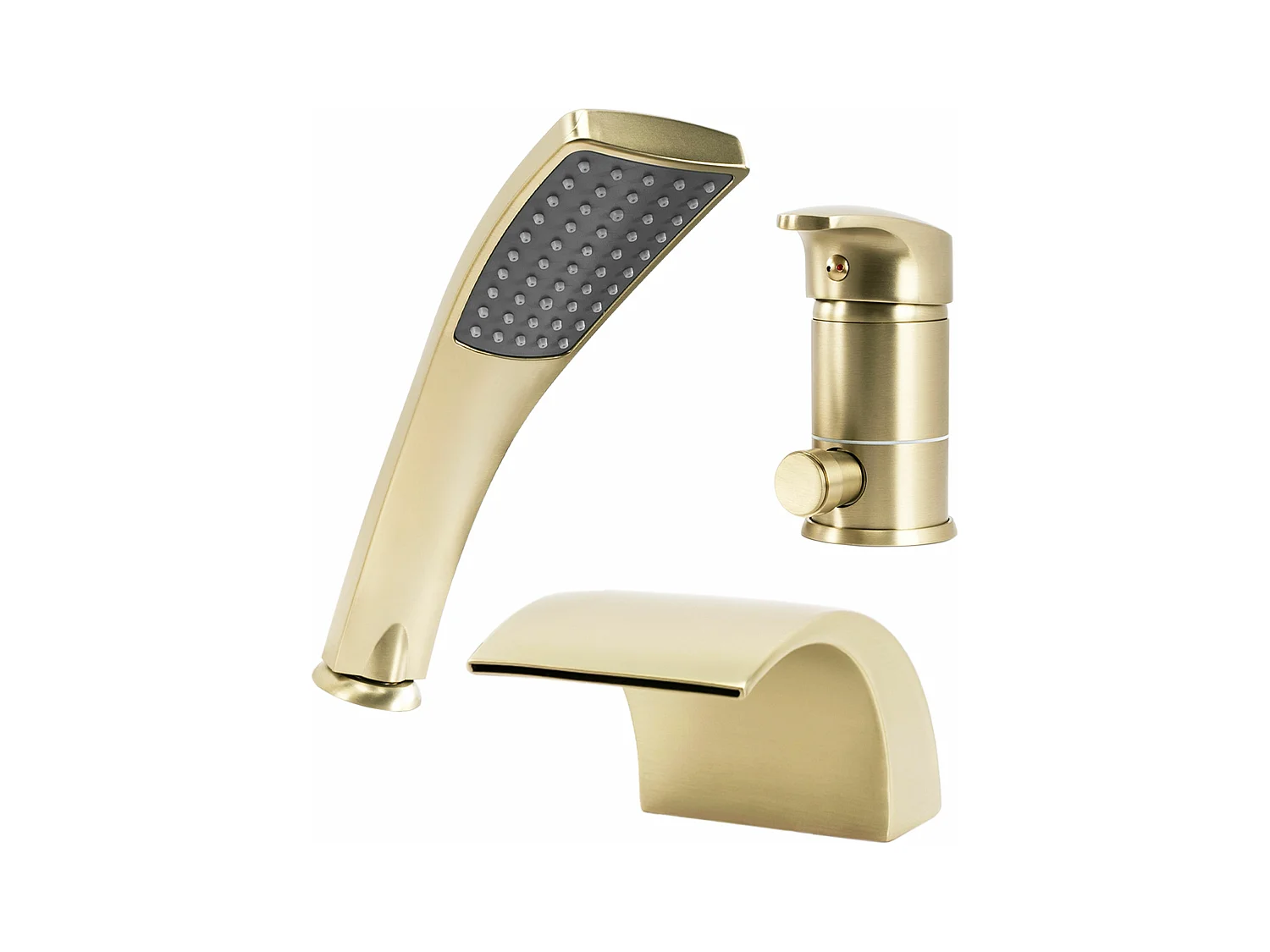 Badmengkraan Rea Riven Brush Gold