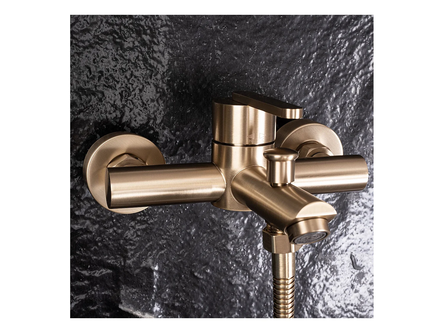 Robinet De Baignoire Rea Ontario Js-11803Bg Brush Gold