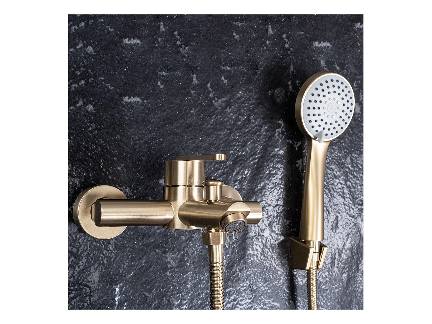 Robinet De Baignoire Rea Ontario Js-11803Bg Brush Gold