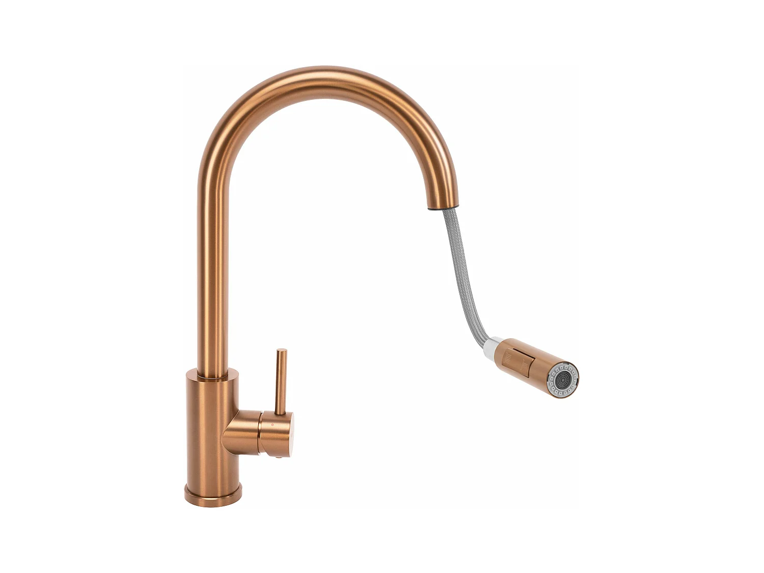 Grifo Para Cocina Rea Fresh Brush Copper