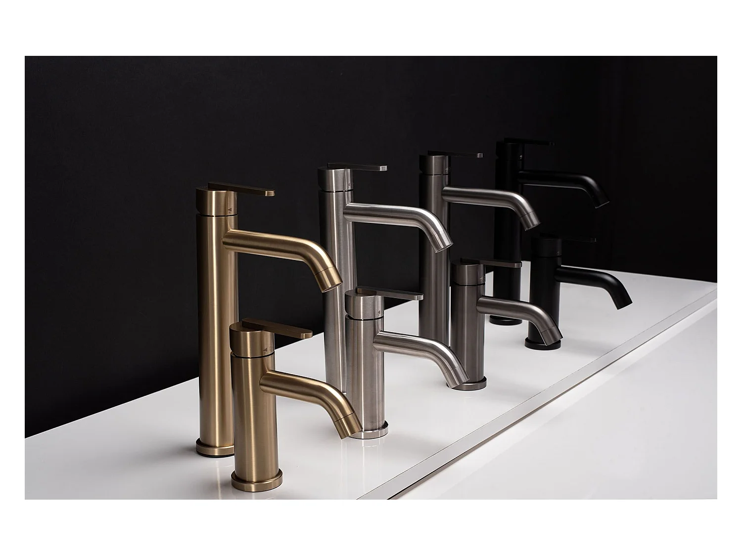 Robinet De Lavabo Rea Ontario Js-11801Gg Low Titanium