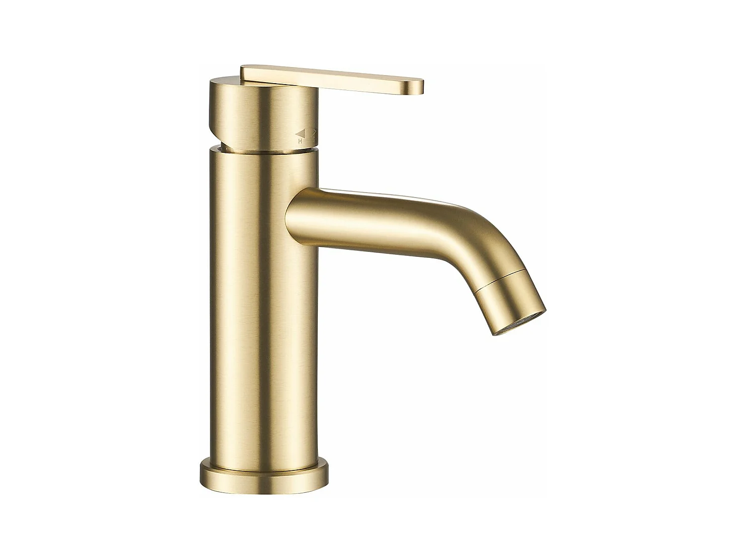 Robinet De Lavabo Rea Ontario Js-11801Bg Low Brush Gold