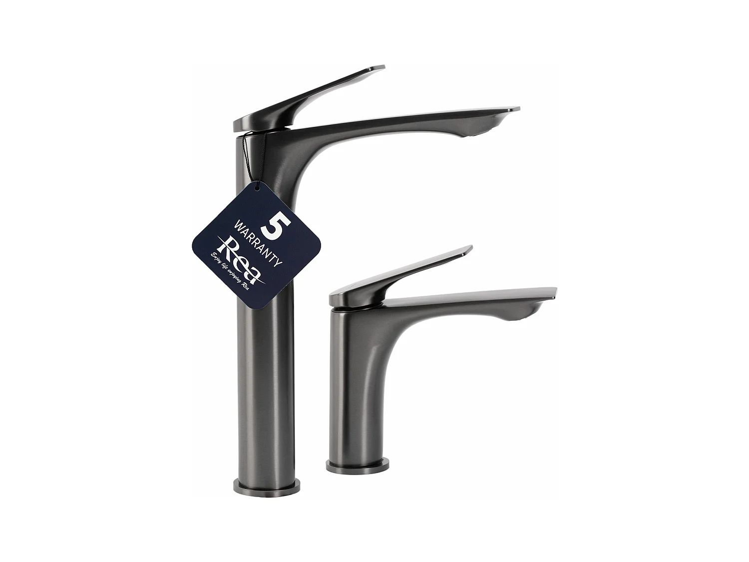 Rubinetto Da Lavabo Rea Avalon Low Titanium