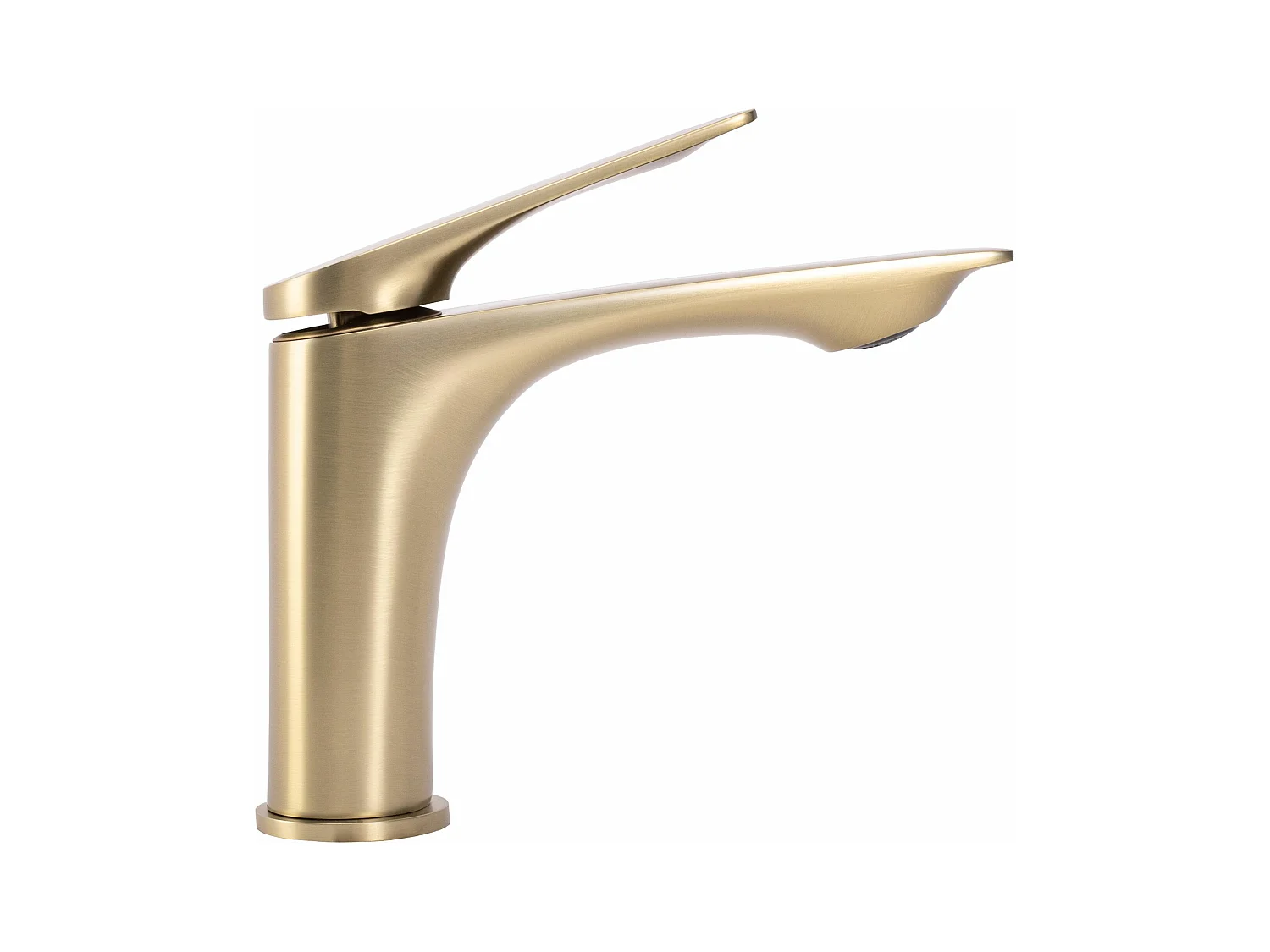 Wastafelkraan Rea Avalon Low Brush Gold