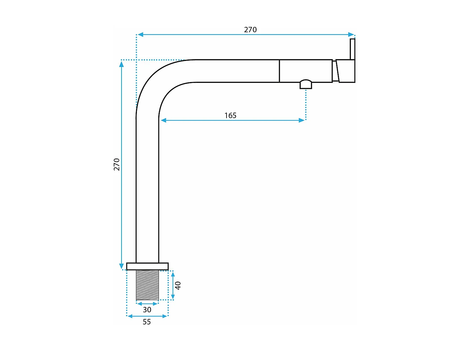 Robinet De Cuisine Rea Cole Brush Gold