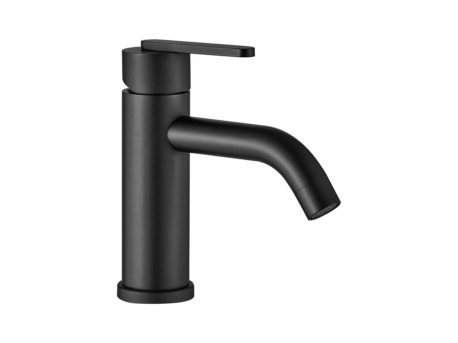 Rubinetto Da Lavabo Rea Ontario Js-11801B Low Black