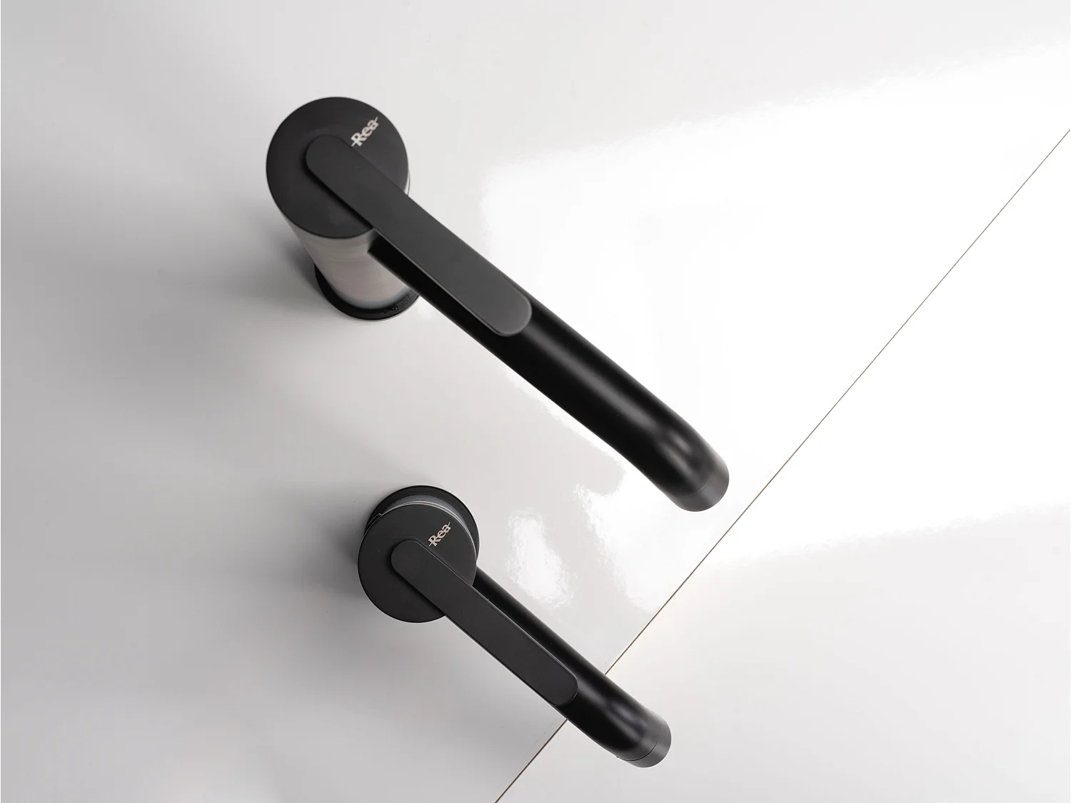 Robinet De Lavabo Rea Ontario Js-11801B Low Black