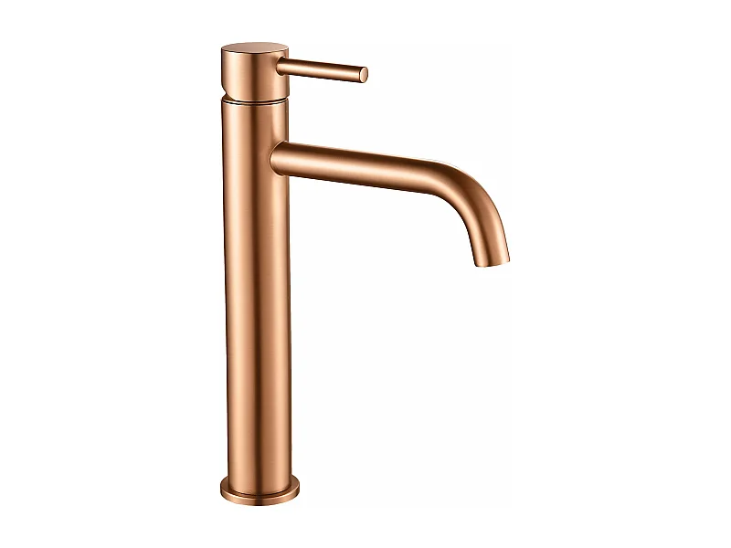 Orbit Misturadora De Lavatório Rea Lungo High Brush Copper