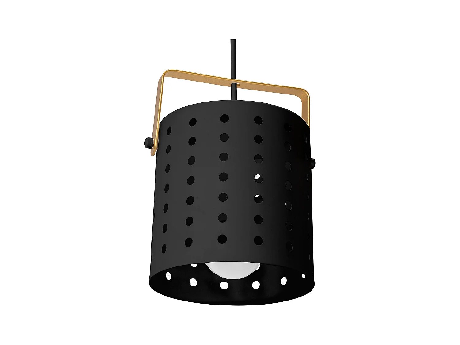 Lampe Suspendue Toolight App956-1Cp Round 20Cm Black