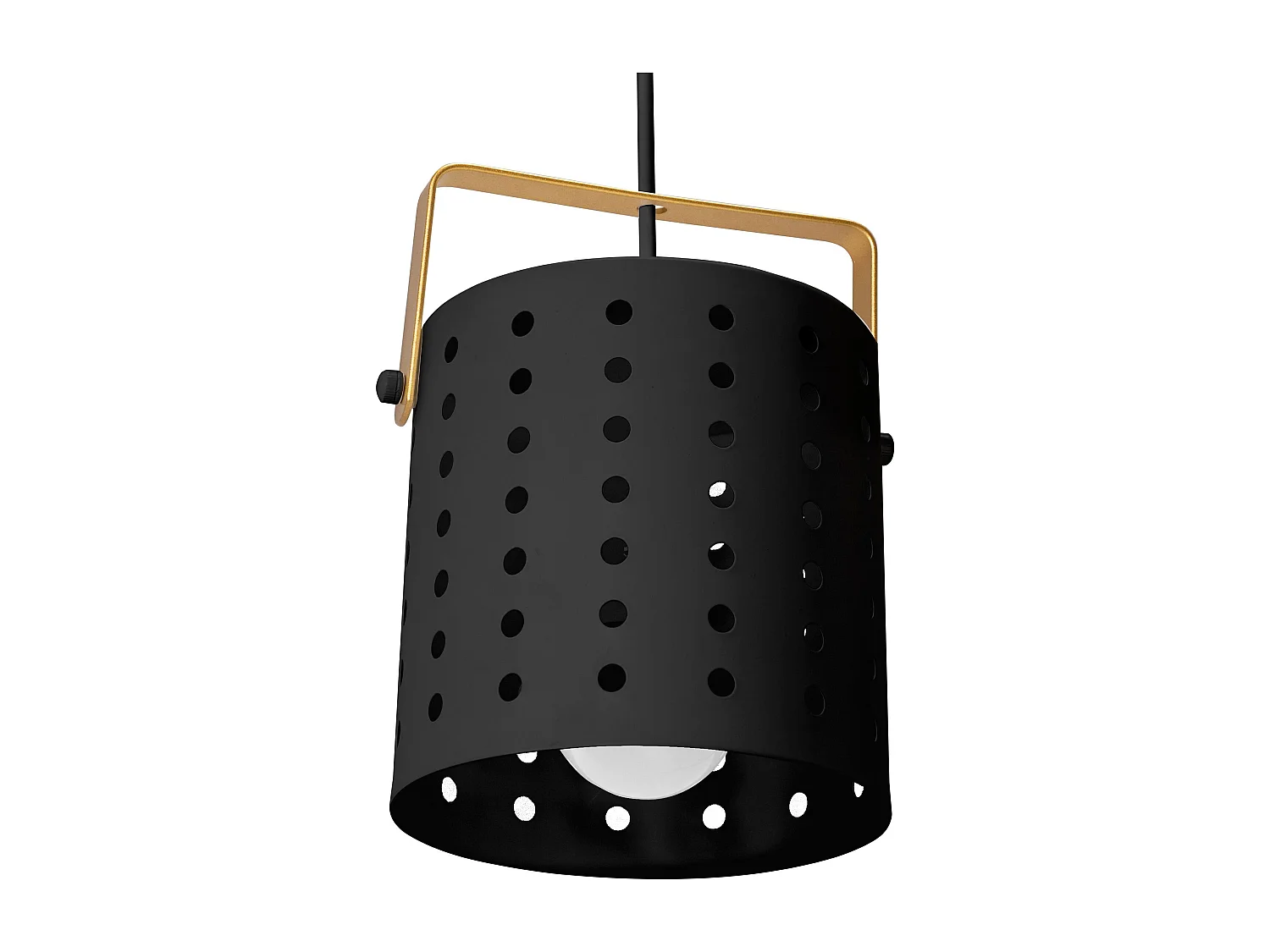 Lampe Suspendue Toolight App956-1Cp Round 20Cm Black