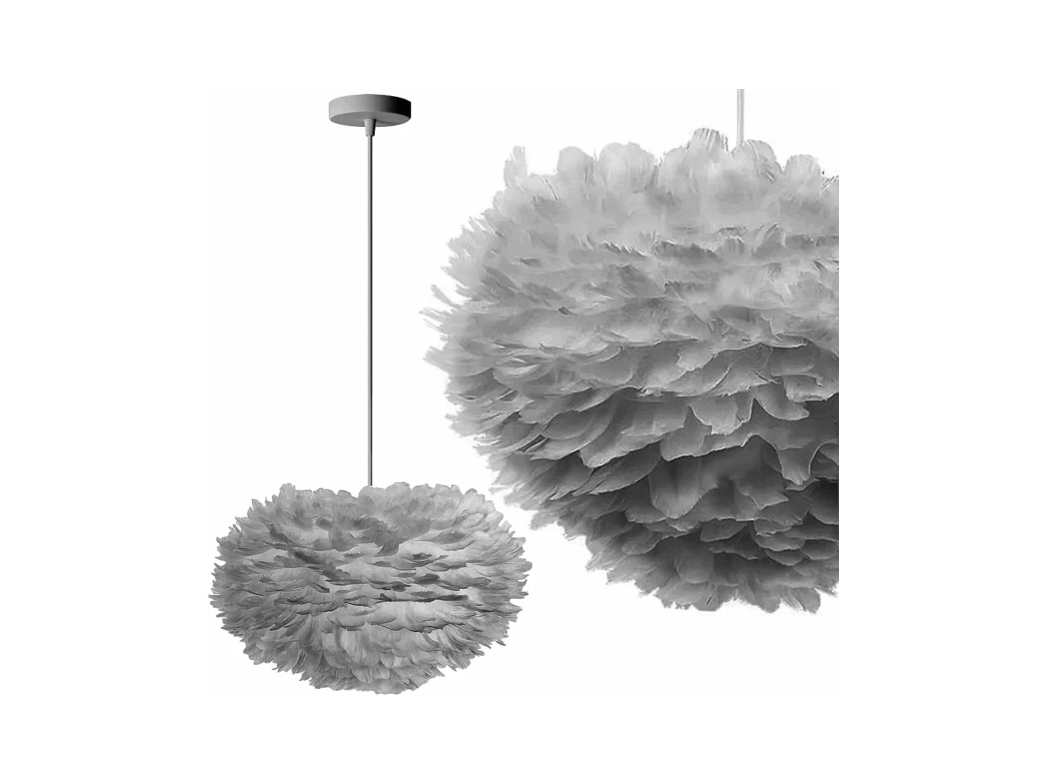 Lampe Suspendue Toolight App334-3Cp Grey