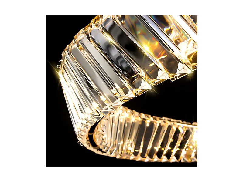 Hanglamp Toolight App1201-Cp Cristal 50Cm Gold